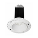 Lotus LED-2-S15W-T Designer 2" 15W LED Round Trimless Recessed Downlight, Dim to Warm, 120V - White