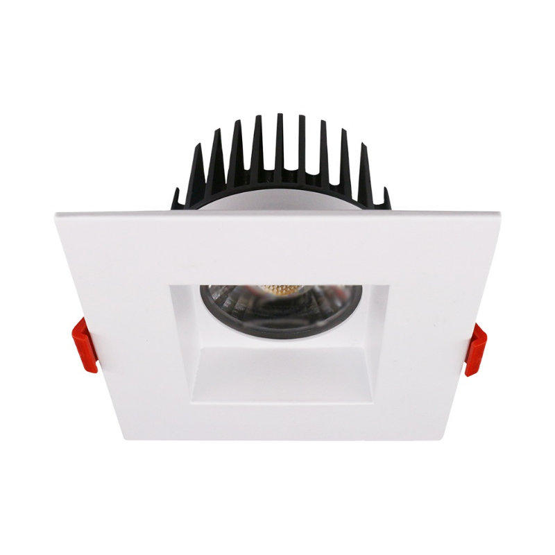 Lotus AD-LED-4-S15W 4" 15W LED Square Recessed Downlight, Dim to Warm - White
