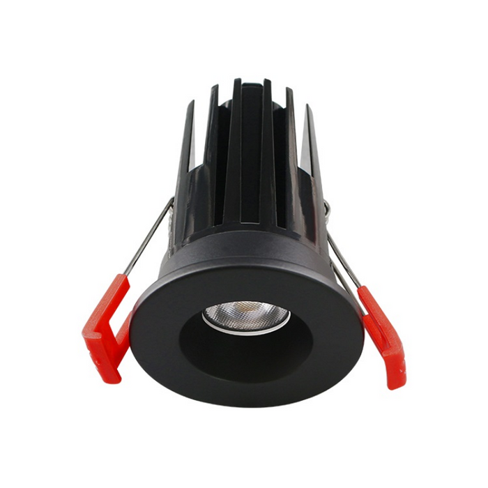 Lotus LED-1-S7W 2" 7W LED Round Recessed Downlight, 5CCT Selectable - Black