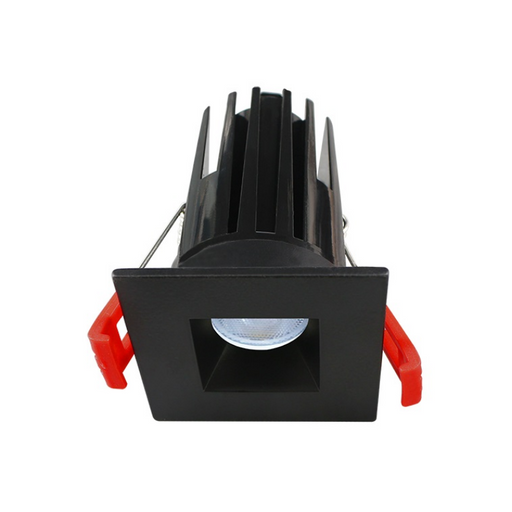 Lotus LED-1-S7W 2" 7W LED Square Recessed Downlight, 5CCT Selectable - Black