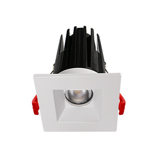 Lotus LED-1-S7W 2" 7W LED Square Recessed Downlight, 5CCT Selectable - White