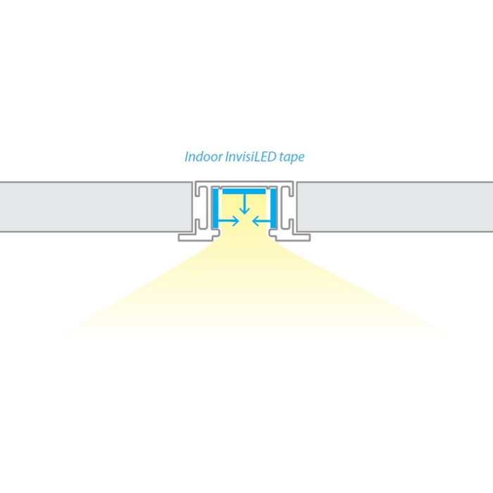 WAC LED-T-RCH5 8-ft Aluminum Channel Slim Recessed Trim