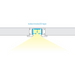 WAC LED-T-RCH5 8-ft Aluminum Channel Slim Recessed Trim
