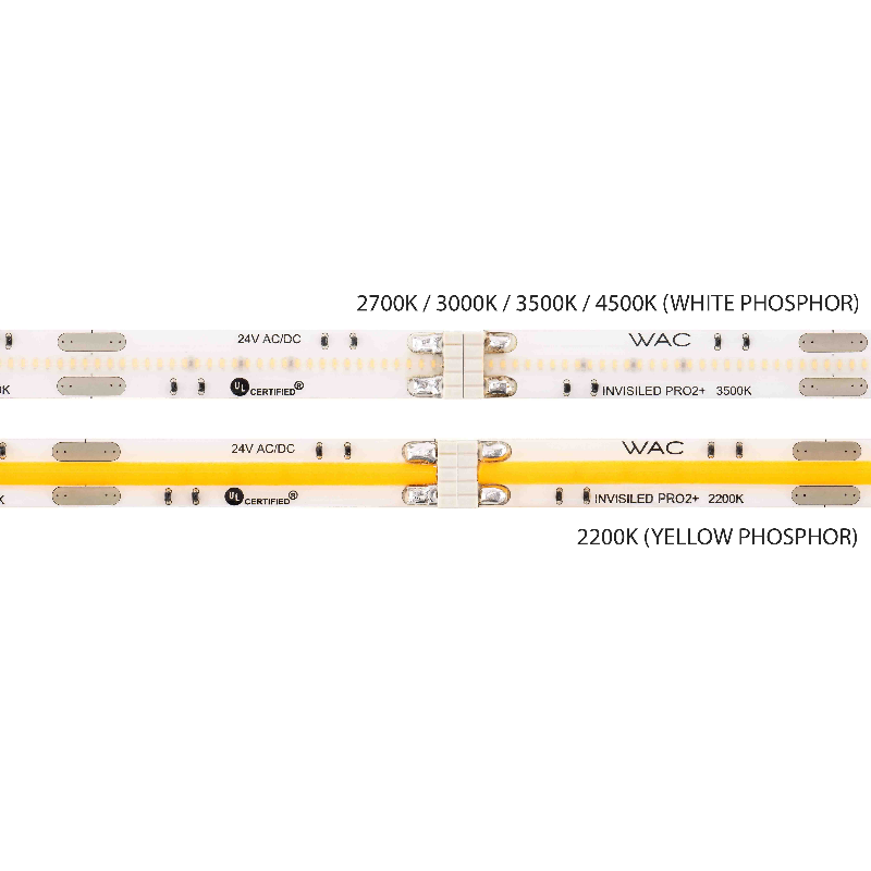 WAC LED-TC24 InvisiLED Pro2+ 1-ft 24V LED Tape Light - 4.1W/FT
