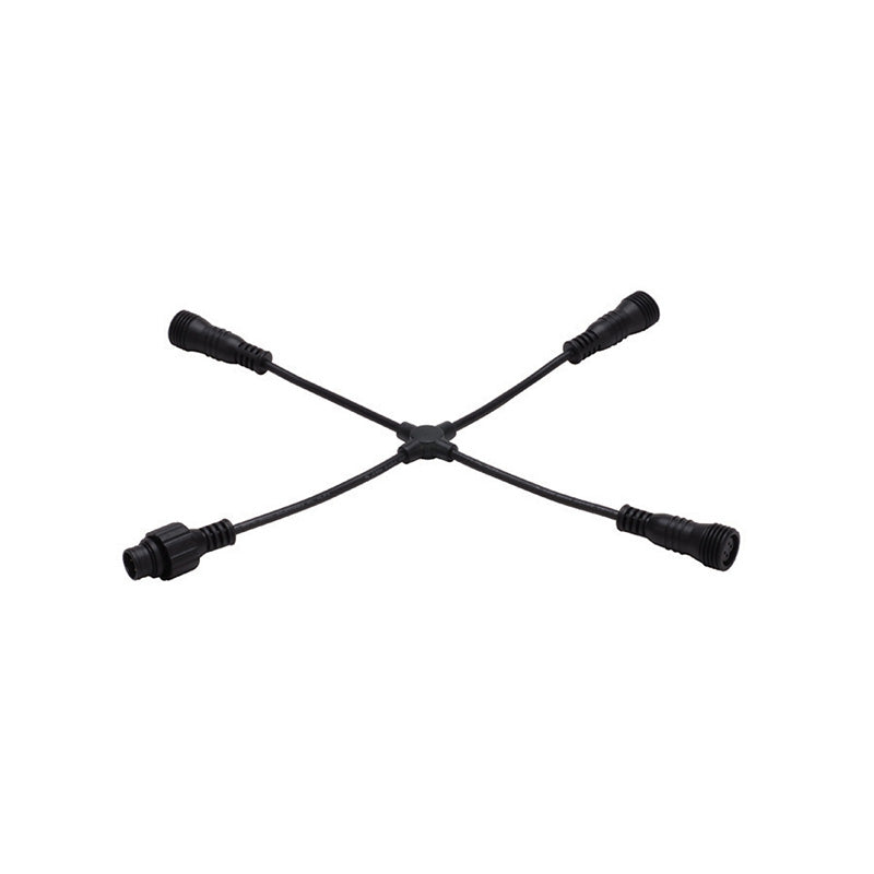 WAC LED-TO24-X-RGB InvisiLED Palette 24V 4 Way "X" Connector