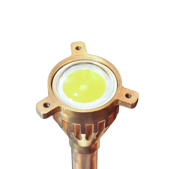 Focus Industries AL05LEDP 10" Aluminum 4W LED China Hat Area Light, 12V