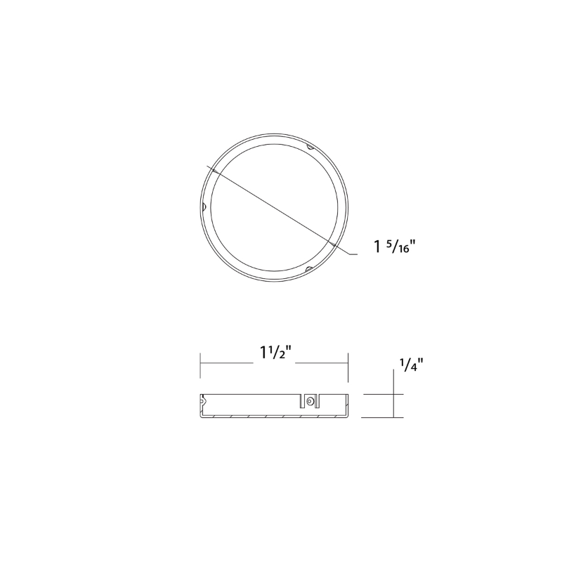 WAC LENS-S211 Ventrix Accessory Holder