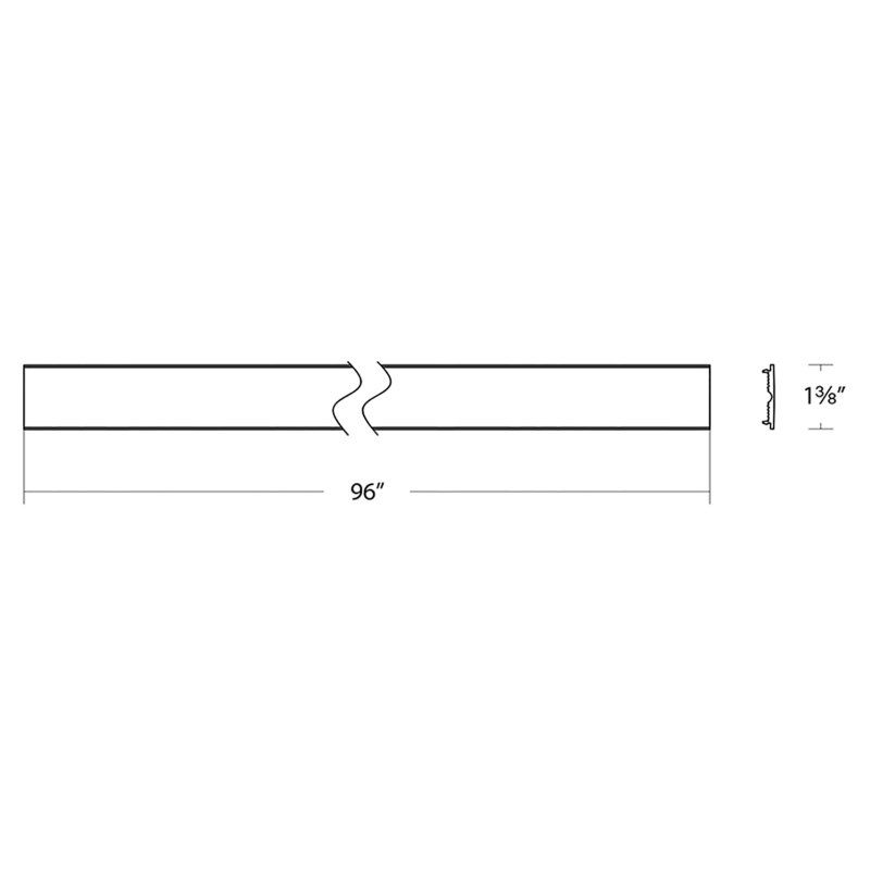 WAC LENS-S2ID96 Ventrix Indirect Batwing Lens
