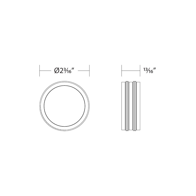 WAC LENS-X10-HLD Outdoor Track X-10 Track Head Accessory Holder