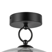 Alora Mood SF443308-UNV Leota 1-lt 8" LED Semi-Flush Mount - Matte Black