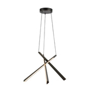 Kuzco CH68127 Lex 27" LED Chandelier - Urban Bronze