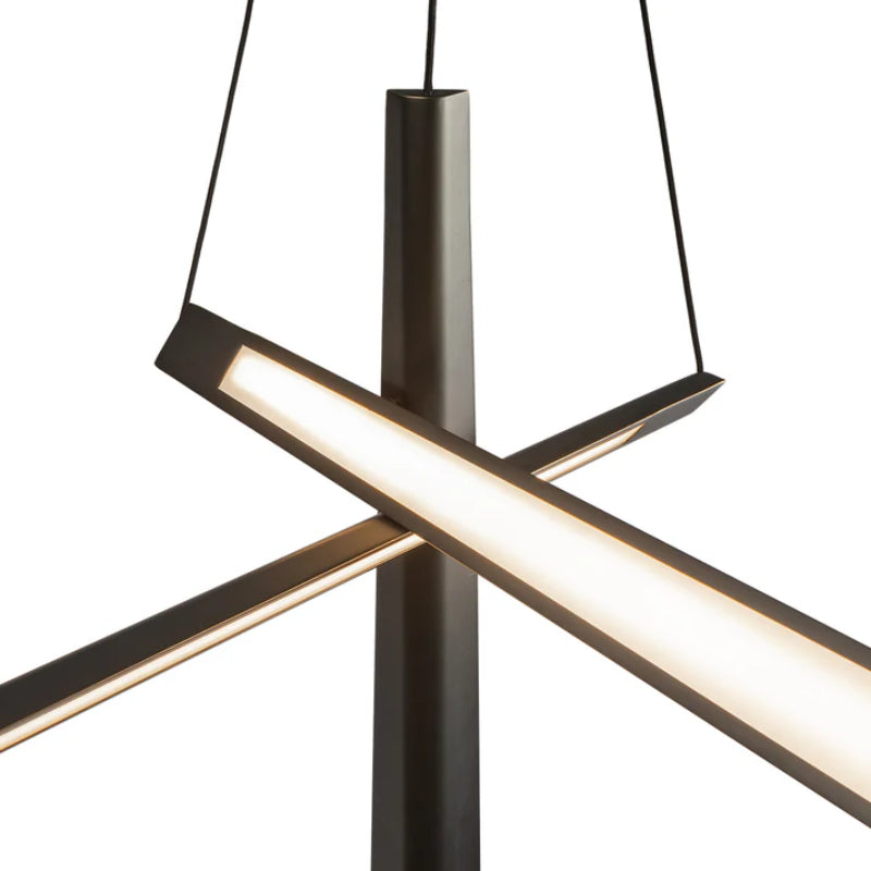 Kuzco CH68127 Lex 27" LED Chandelier - Urban Bronze