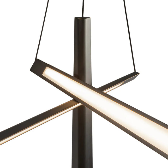 Kuzco CH68127 Lex 27" LED Chandelier - Urban Bronze