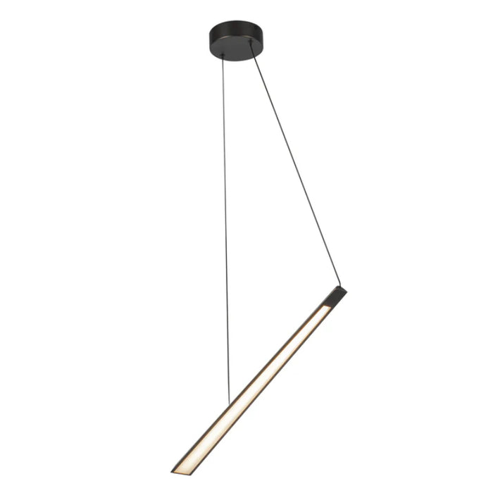 Kuzco LP68124 Lex 1-lt 24" LED Pendant - Urban Bronze