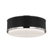 Visual Comfort LF1053 Marlowe 3-lt 18" Large Flush Mount - Polished Nickel