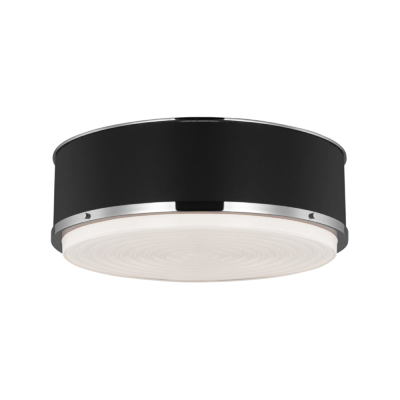 Visual Comfort LF1053 Marlowe 3-lt 18" Large Flush Mount - Polished Nickel