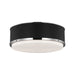 Visual Comfort LF1053 Marlowe 3-lt 18" Large Flush Mount - Polished Nickel