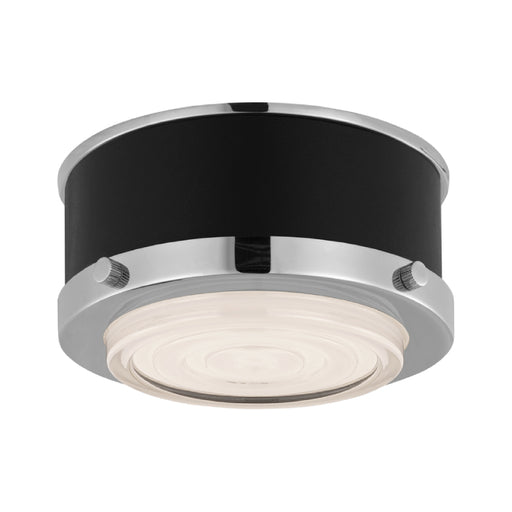 Visual Comfort LF1071 Marlowe 1-lt 5" LED Mini Flush Mount - Polished Nickel