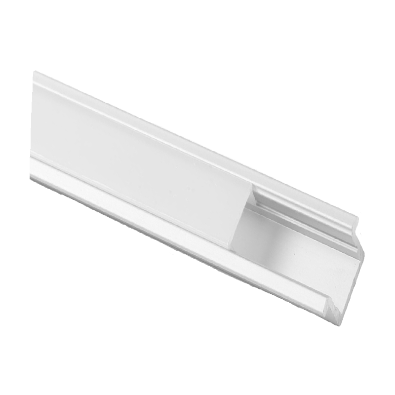 Lotus LH-2408 8-ft Recessed Mount Aluminum Profile with White Diffused Cover (Pack of 10)