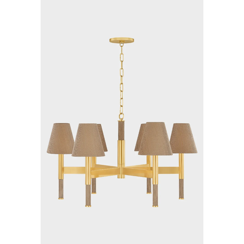 Hudson Valley 3434 Lindenwood 6-lt 34" Chandelier