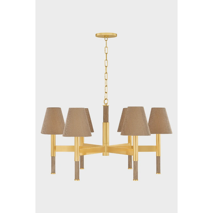 Hudson Valley 3434 Lindenwood 6-lt 34" Chandelier
