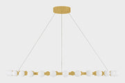 Corbett 484-60 Linus 33-lt 61" LED Chandelier
