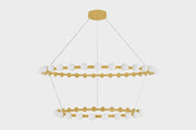 Corbett 484-61 Linus 57-lt 61" LED Chandelier