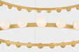 Corbett 484-61 Linus 57-lt 61" LED Chandelier