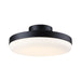 Fanimation LK8505 TriAire Custom 12" LED Light Kit, 3CCT Selectable - Black