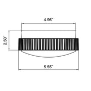 Fanimation FPD8560 Kute 60" Ceiling Fan with LED Light Kit