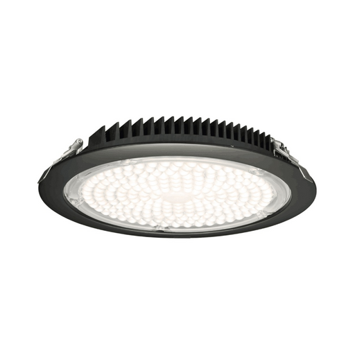 Lotus LL10R 10" 50W LED Round Slim Commercial Recessed Downlight - Black