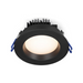 Lotus LL4RR 4" 14.5W LED Round Regressed Open Plenum Rated Downlight - Black
