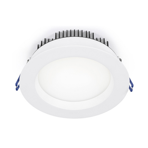 Lotus LL6RR 6" 17W LED Round Regressed Open Plenum Rated Downlight, 5CCT Selectable - White