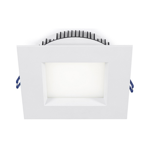 Lotus LL6SR 6" 18W LED Square Regressed Open Plenum Rated Downlight, 5CCT Selectable - White
