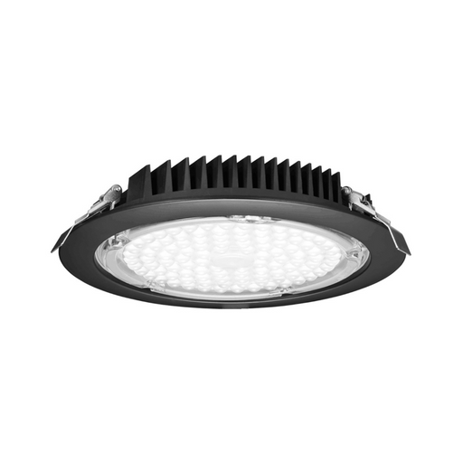 Lotus LL8R 8" 40W LED Round Slim Commercial Recessed Downlight - Black