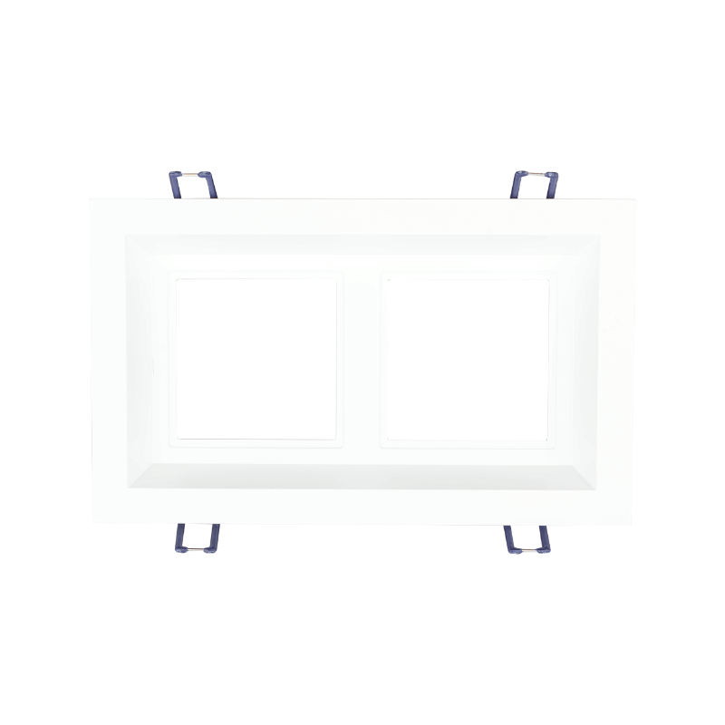 Lotus LLL-M2 9" Multi 2 Head Recessed Fixture for LSG3-HO-TT - White