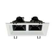 Lotus LLL-M2 9" Multi 2 Head Recessed Fixture for LSG3-HO-TT - White