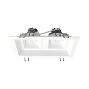 Lotus LLL-M2 9" Multi 2 Head Recessed Fixture for LSG3-HO-TT - White