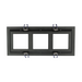Lotus LLL-M3 13" Multi 3 Head Recessed Fixture for LSG3-HO-TT - Black