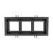 Lotus LLL-M3 13" Multi 3 Head Recessed Fixture for LSG3-HO-TT - Black