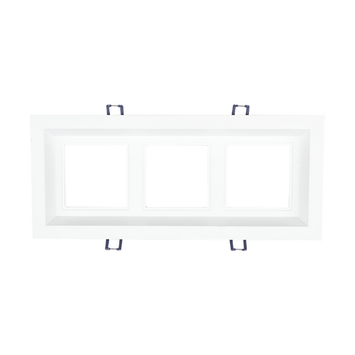 Lotus LLL-M3 13" Multi 3 Head Recessed Fixture for LSG3-HO-TT - White