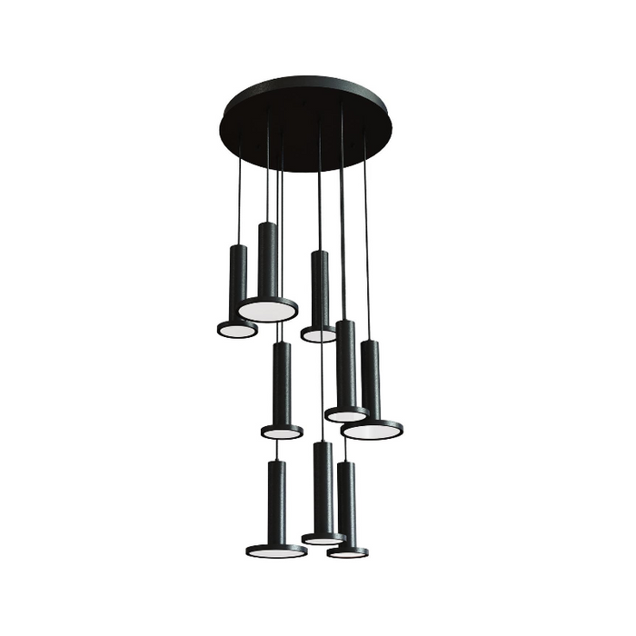 AFX LNAP99L30D1 LNAP Series Luna 9-lt 24" LED Multi Round Pendant