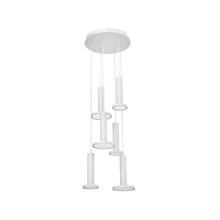 AFX LNAP99L30D1 LNAP Series Luna 6-lt 18" LED Multi Round Pendant