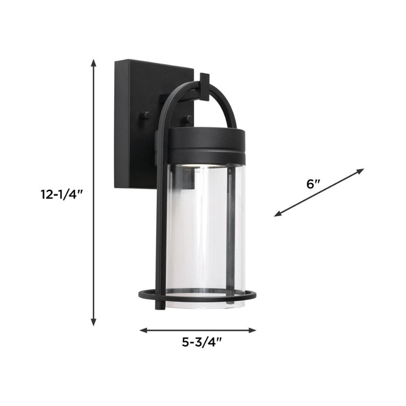 AFX LNGW0512LAJUD Langston 1-lt 12" Tall LED Outdoor Wall Sconce