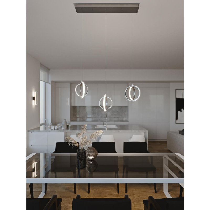 AFX LCKP09L30D1 LCKP Series Lock 6-lt 36" LED Multi Linear Pendant