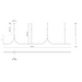 Kuzco LP17910 Thread 1-lt 10-ft LED Linear Pendant