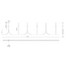 Kuzco LP17915 Thread 1-lt 15-ft LED Linear Pendant