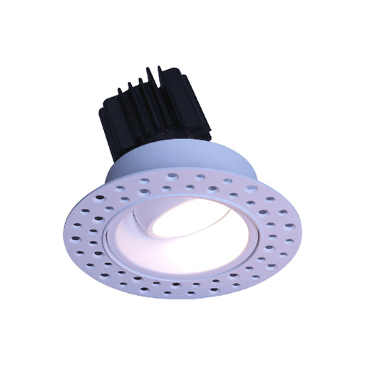 Lotus LRG3-HO-IT 3" 11W LED Round Regressed Gimbal Trimless, Dim to Warm, 120V - White