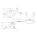 Lotus LRG6 6" 15W LED Sloped Round Regressed Gimbal, 5CCT Selectable