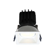Lotus LSG3-3018K-HO-TT 3" Square 11W LED High Output Regressed Gimbal Thin Trim, Dim to Warm, 750 Lumens, 120V - White